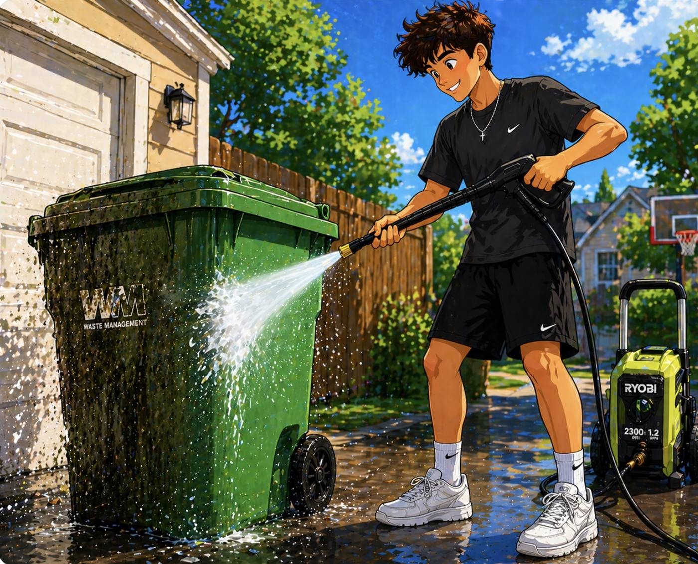 Connor pressure washing